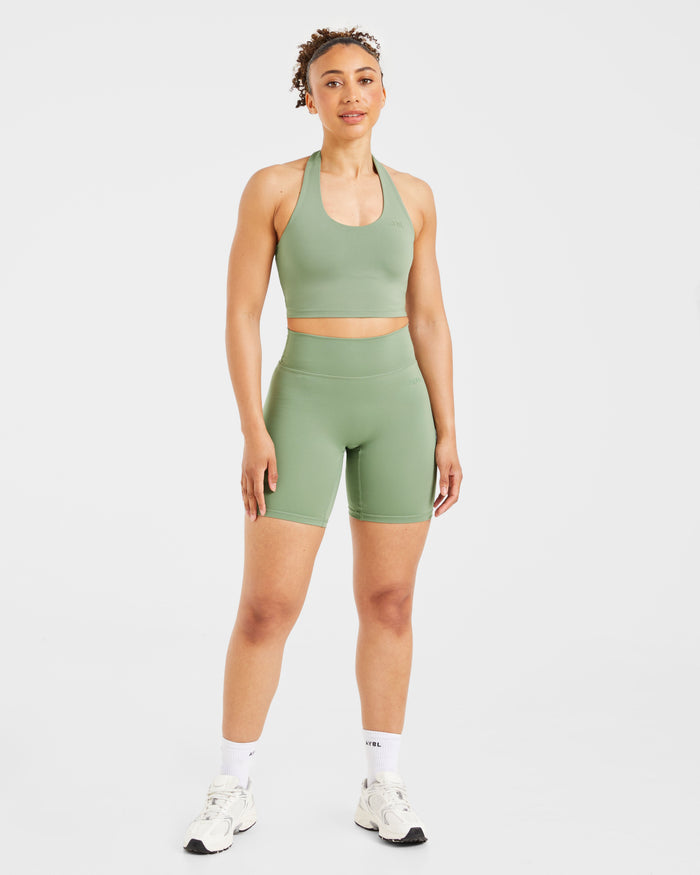 Staple Cycling Shorts - Olive Green