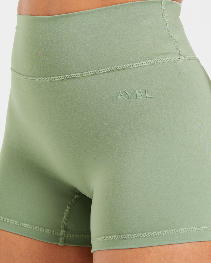 Staple Shorts - Olive Green