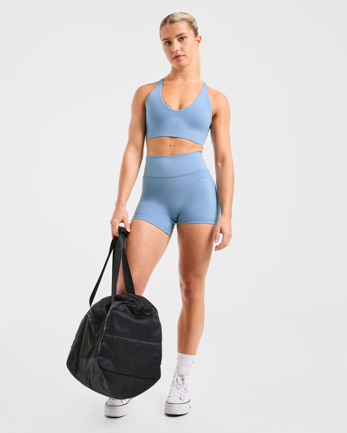 Staple Sports Bra - Slate Blue
