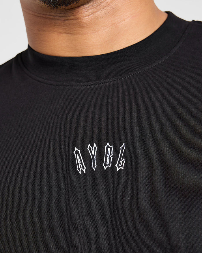 Venom In Every Rep Oversized T Shirt - Black