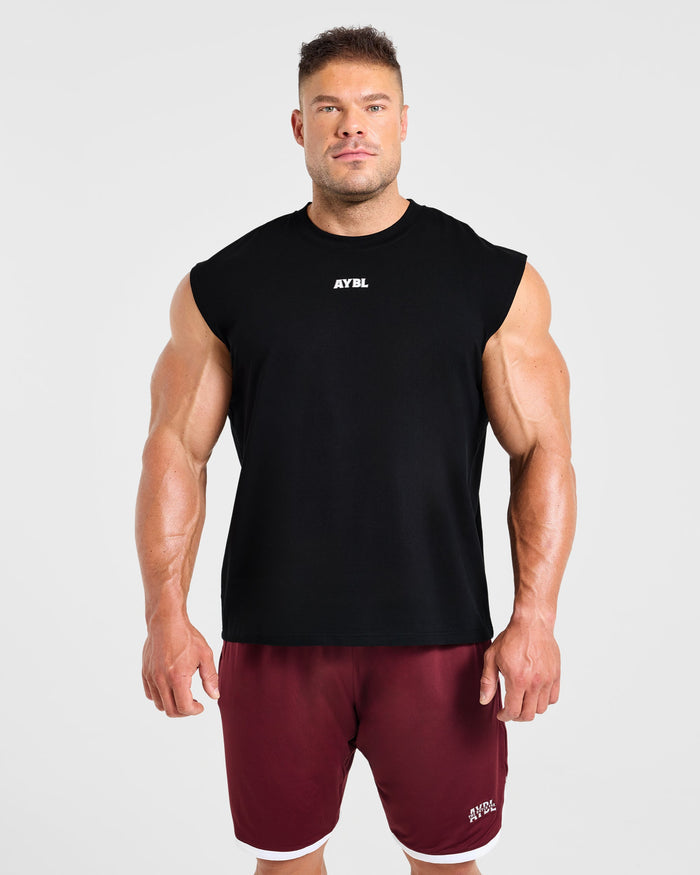 Wesley Vissers x AYBL Dutch Oak Oversized Tank - Black