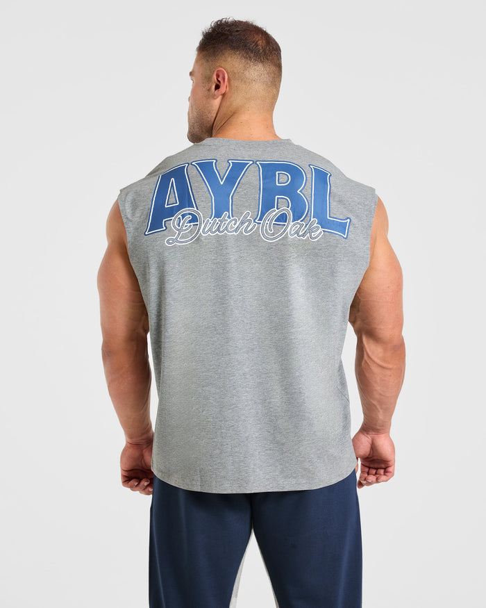 Wesley Vissers x AYBL Dutch Oak Oversized Tank - Mid Marl Grey