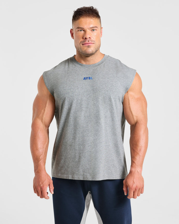 Wesley Vissers x AYBL Dutch Oak Oversized Tank - Mid Marl Grey