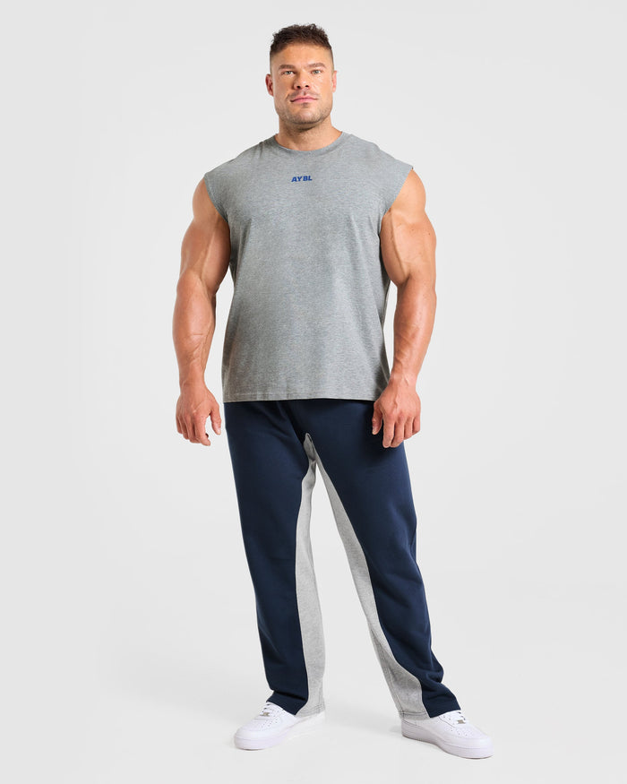 Wesley Vissers x AYBL Dutch Oak Oversized Tank - Mid Marl Grey