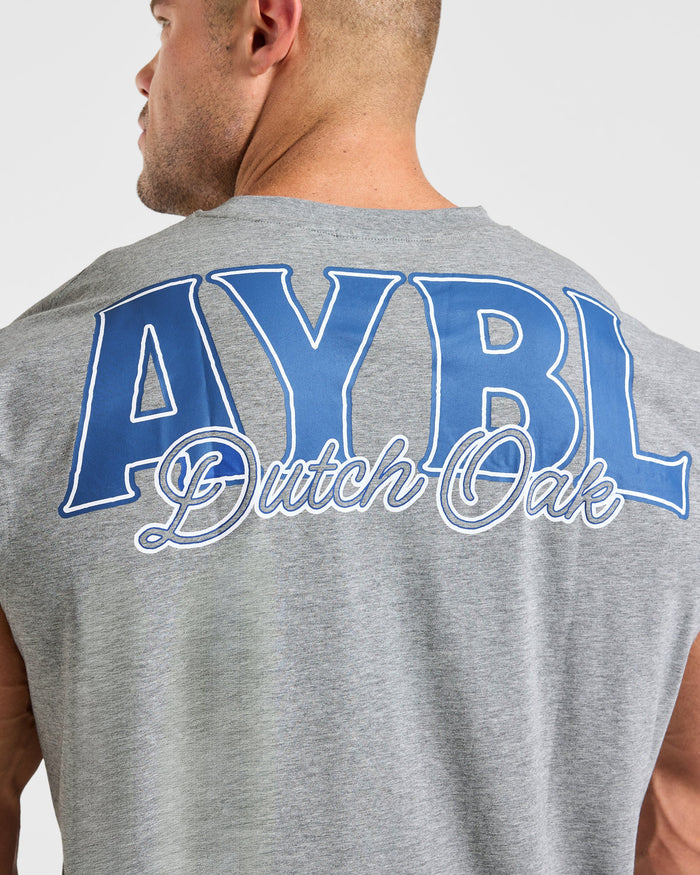 Wesley Vissers x AYBL Dutch Oak Oversized Tank - Mid Marl Grey