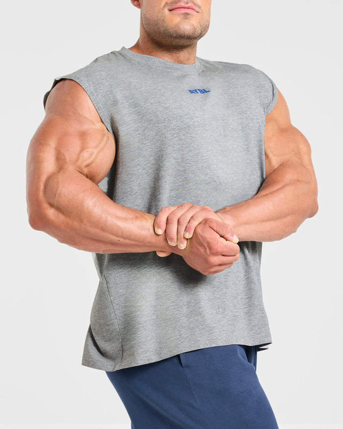 Wesley Vissers x AYBL Dutch Oak Oversized Tank - Mid Marl Grey