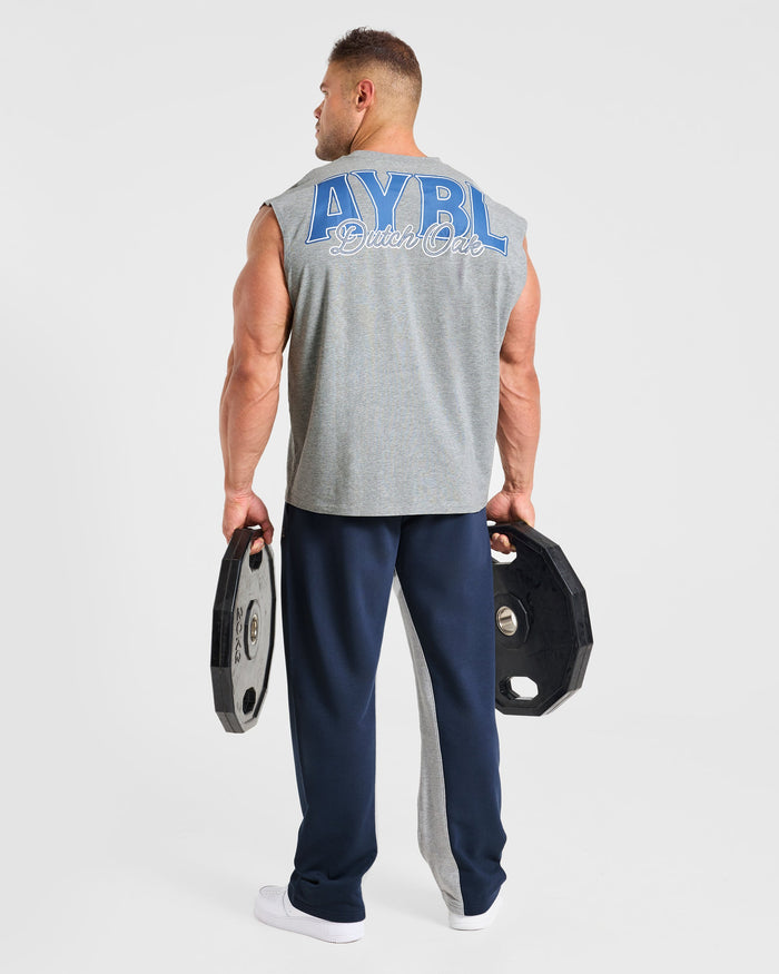 Wesley Vissers x AYBL Dutch Oak Oversized Tank - Mid Marl Grey