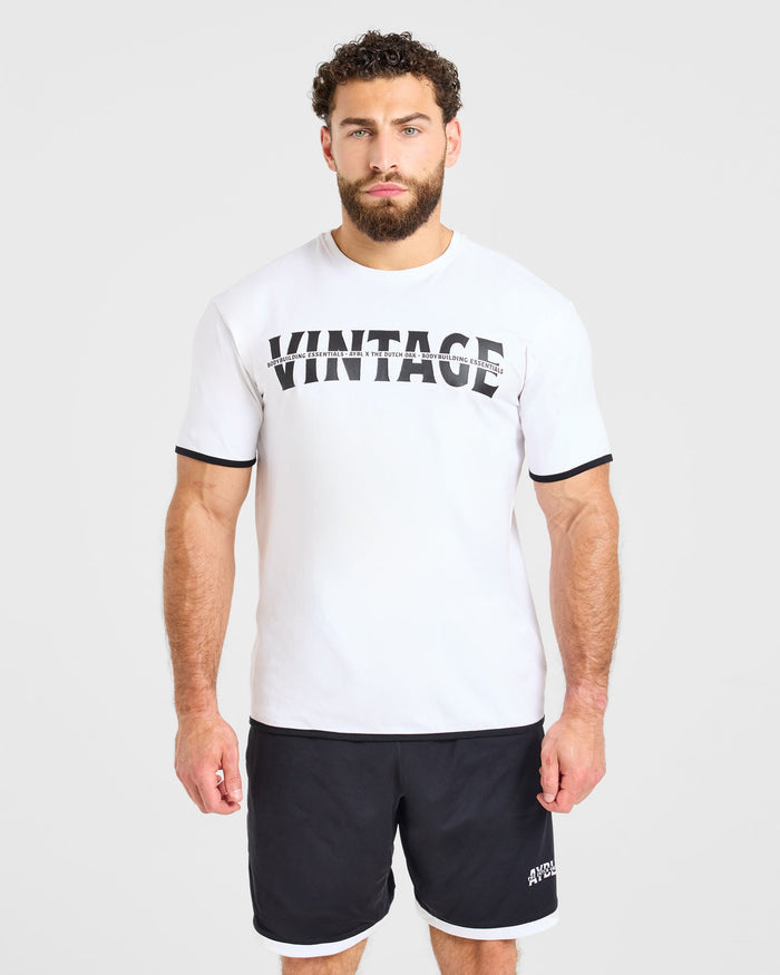 Wesley Vissers x Contrast T Shirt - White