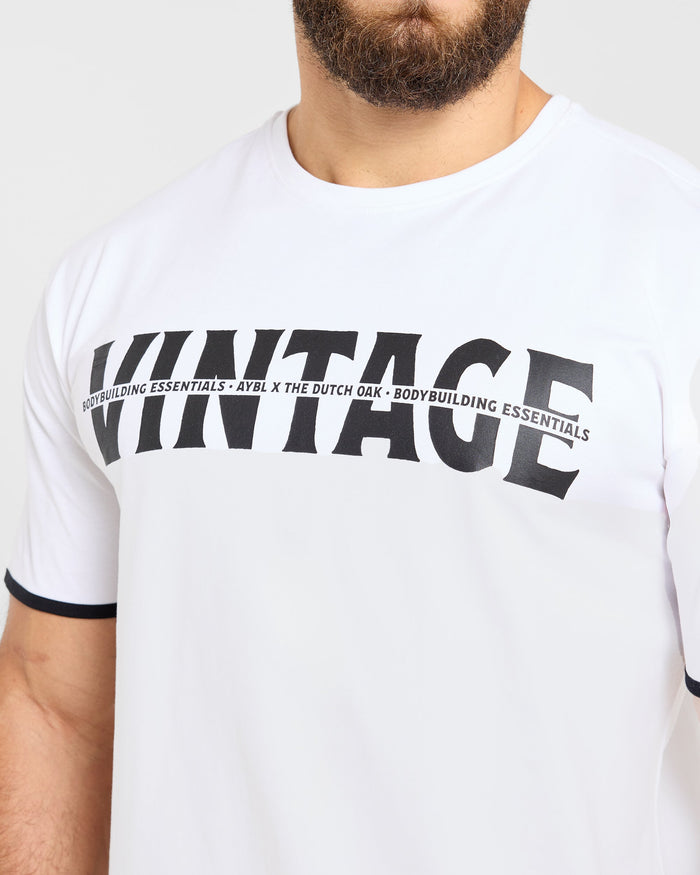 Wesley Vissers x Contrast T Shirt - White