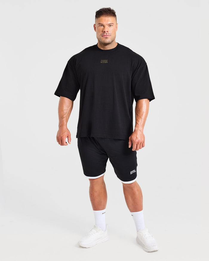 Wesley Vissers x Rooted in Greatness Oversized T Shirt - Black